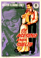 The Killer Is Loose - Spanish Movie Poster (xs thumbnail)