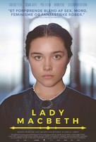 Lady Macbeth - Danish Movie Poster (xs thumbnail)
