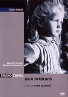 Jeux interdits - French DVD movie cover (xs thumbnail)