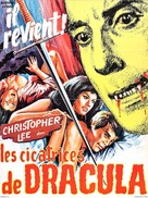 Scars of Dracula - French Movie Poster (xs thumbnail)