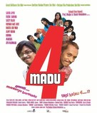 4 Madu - Malaysian Movie Poster (xs thumbnail)