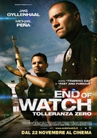 End of Watch - Italian Movie Poster (xs thumbnail)