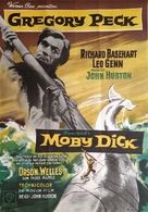 Moby Dick - Swedish Movie Poster (xs thumbnail)