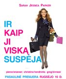 I Don&#039;t Know How She Does It - Lithuanian Movie Poster (xs thumbnail)