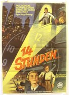 Fourteen Hours - German Movie Poster (xs thumbnail)