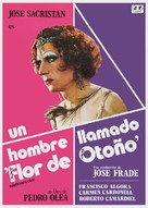 Hombre llamado Flor de Oto&ntilde;o, Un - Spanish Movie Poster (xs thumbnail)