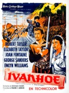 Ivanhoe - French Movie Poster (xs thumbnail)