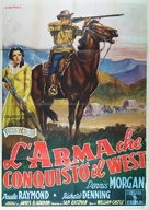 The Gun That Won the West - Italian Movie Poster (xs thumbnail)