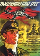The Battle of the River Plate - German Movie Poster (xs thumbnail)