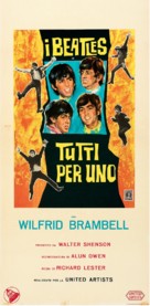 A Hard Day&#039;s Night - Italian Movie Poster (xs thumbnail)