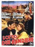 Under Two Flags - Italian Theatrical movie poster (xs thumbnail)