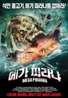 Mega Piranha - South Korean Movie Poster (xs thumbnail)