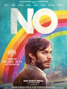 No - Belgian Movie Poster (xs thumbnail)