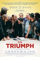 Un triomphe - German Movie Poster (xs thumbnail)