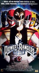 Mighty Morphin Power Rangers: The Movie - French Movie Poster (xs thumbnail)