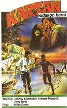 Karzan, il favoloso uomo della jungla - Finnish VHS movie cover (xs thumbnail)