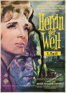 Die Herrin der Welt - Teil I - German Movie Poster (xs thumbnail)