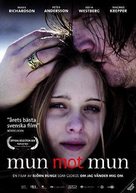 Mun mot mun - Swedish Movie Poster (xs thumbnail)
