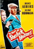 Der Mann, der Sherlock Holmes war - German Movie Poster (xs thumbnail)