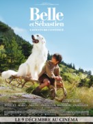 Belle et S&eacute;bastien, l&#039;aventure continue - Belgian Movie Poster (xs thumbnail)