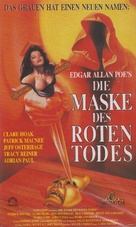 Masque of the Red Death - German VHS movie cover (xs thumbnail)