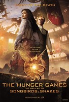 The Hunger Games: The Ballad of Songbirds &amp; Snakes - Philippine Movie Poster (xs thumbnail)