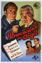 Pursuit to Algiers - Spanish Movie Poster (xs thumbnail)