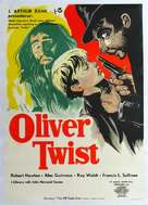 Oliver Twist - Swedish Movie Poster (xs thumbnail)