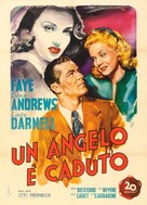 Fallen Angel - Italian Movie Poster (xs thumbnail)