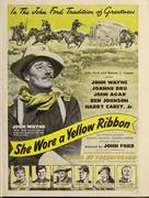 She Wore a Yellow Ribbon - Movie Poster (xs thumbnail)
