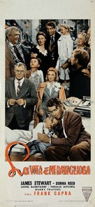 It&#039;s a Wonderful Life - Italian Movie Poster (xs thumbnail)