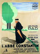 L&#039;abb&eacute; Constantin - French Movie Poster (xs thumbnail)