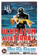 The Day the Earth Stood Still - Italian Movie Poster (xs thumbnail)