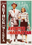 Adventure in Manhattan - Swedish Movie Poster (xs thumbnail)