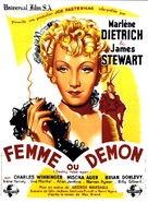 Destry Rides Again - French Movie Poster (xs thumbnail)