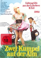 Liebesgr&uuml;&szlig;e aus der Lederhose II. Teil: Zwei Kumpel auf der Alm - German Movie Poster (xs thumbnail)