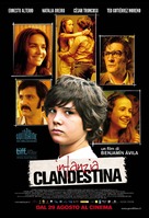 Infancia clandestina - Italian Movie Poster (xs thumbnail)