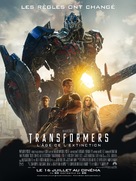 Transformers: Age of Extinction - French Movie Poster (xs thumbnail)