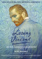 Loving Vincent - German Movie Poster (xs thumbnail)
