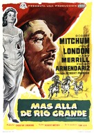 The Wonderful Country - Spanish Movie Poster (xs thumbnail)