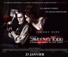 Sweeney Todd: The Demon Barber of Fleet Street - French Movie Poster (xs thumbnail)