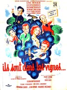 Ils sont dans les vignes... - French Movie Poster (xs thumbnail)