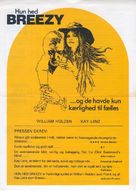 Breezy - Swedish Movie Poster (xs thumbnail)