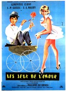 Les jeux de l&#039;amour - French Movie Poster (xs thumbnail)
