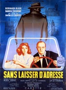 ...Sans laisser d&#039;adresse - French Movie Poster (xs thumbnail)