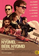 Baby Driver - Hungarian Movie Poster (xs thumbnail)