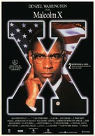 Malcolm X - Spanish Movie Poster (xs thumbnail)