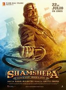 Shamshera - Spanish Movie Poster (xs thumbnail)
