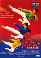 3 Ninjas Kick Back - German DVD movie cover (xs thumbnail)