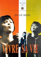 Vivre sa vie: Film en douze tableaux - French DVD movie cover (xs thumbnail)
